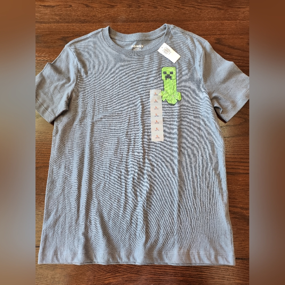 Old navy minecraft shirt